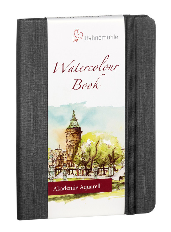 Скетчбук для акварели Watercolour Book,  A5 портрет, 30 листов / 60 стр, 200 г/м, 100% целлюлоза, среднее зерн
