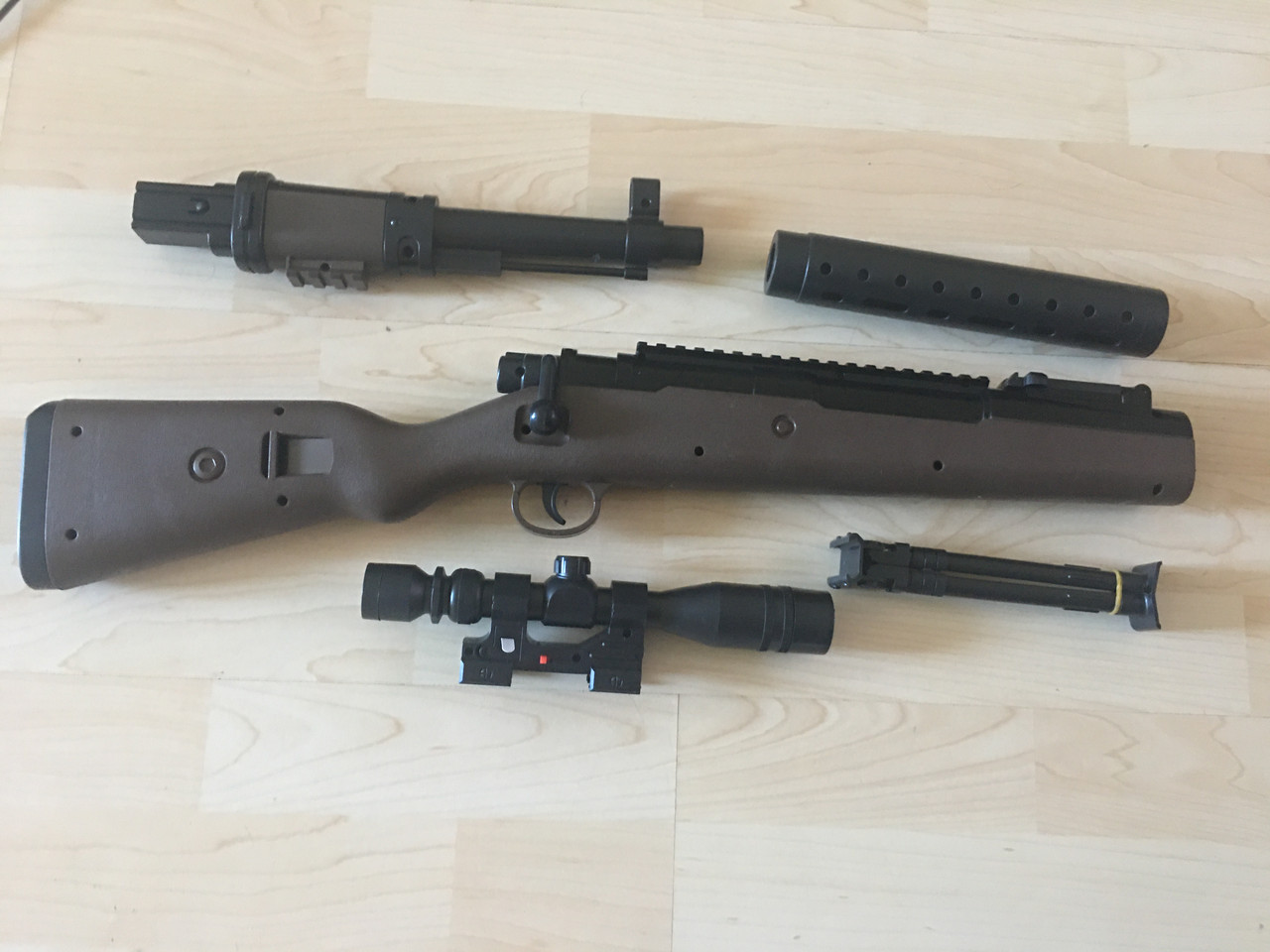 Пневматическая винтовка Мосина с оптическим прицелом - фото 3 - id-p156827171