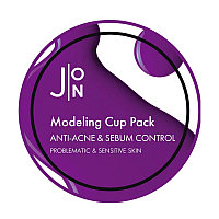 J:ON Альгинатная маска АНТИ-АКНЕ И СЕБУМ КОНТРОЛЬ ANTI-ACNE & SEBUM CONTROL MODELING PACK 18 ГР