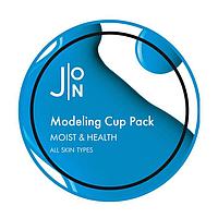 [J:ON] Альгинатная маска для лица УВЛАЖНЕНИЕ/ЗДОРОВЬЕ Moist & Health Modeling Pack, 18 гр