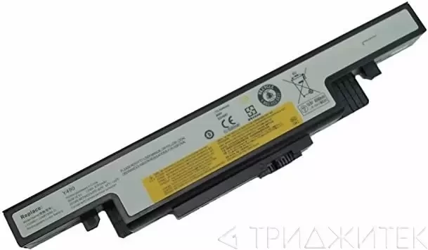 Аккумулятор (батарея) для ноутбука Lenovo IdeaPad Y490, Y590, (L12S6A01, 3INR19, 66-2), 4400мАч, 10.8B