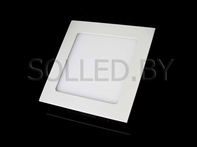 Светодиодная панель квадрат 9W 145х145 белый дневной - фото 1 - id-p13188320
