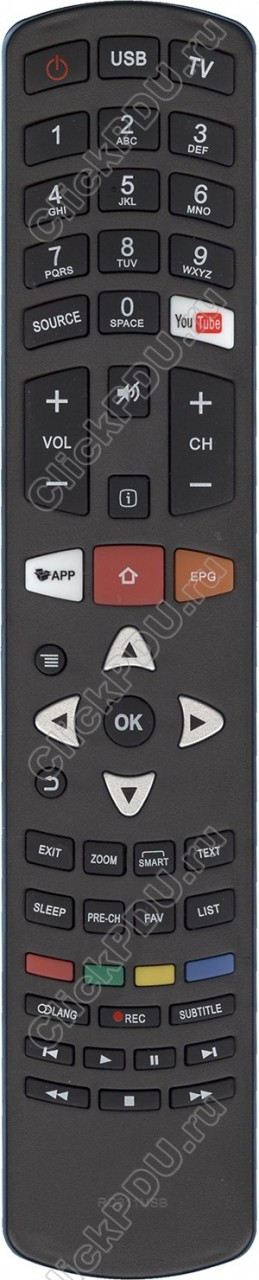 ПДУ для Thomson RC311 USB ic (серия HTS058)