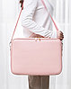 Сумка для косметики, портфель  визажиста жен «CALZETTl» pink low big, фото 2