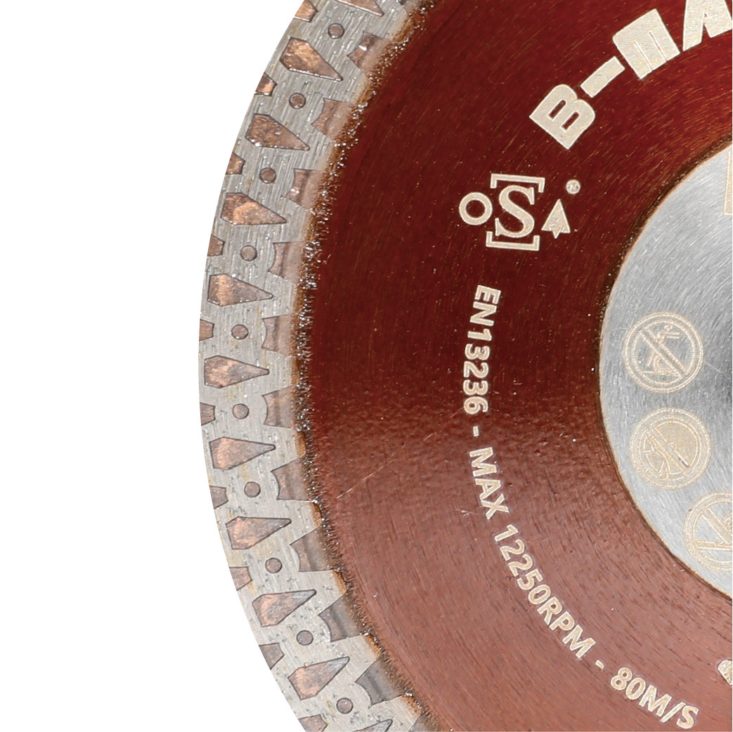 Алмазный отрезной диск B-master 125*22,23мм, BIHUI - фото 3 - id-p156879736