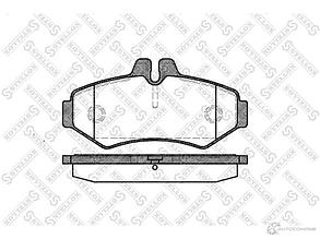 STELLOX 744 000B-SX колодки дисковые !задн. \MB Sprinter 208D/308D, VW LT 28 2.8TDi 96>