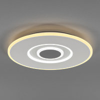 Потолочный светодиодный светильник с пультом управления Eurosvet 90219/1 белый/ серый
