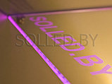 Алюминиевый профиль торцевой на стекло 18х12,5 для LED ленты, фото 3