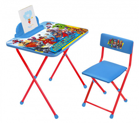 Комплект мебели с детским столом Ника Д2М2 Marvel Мстители 2 - фото 1 - id-p147654326