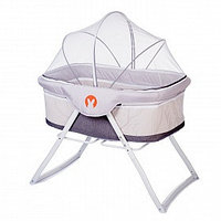 Кровать-колыбель складная BabyHit Carrycot Light Grey Светло-серая