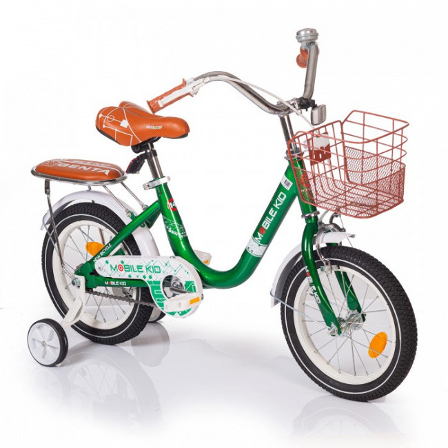 Велосипед двухколесный Babyhit Genta 14 Dark Green - фото 1 - id-p151189176