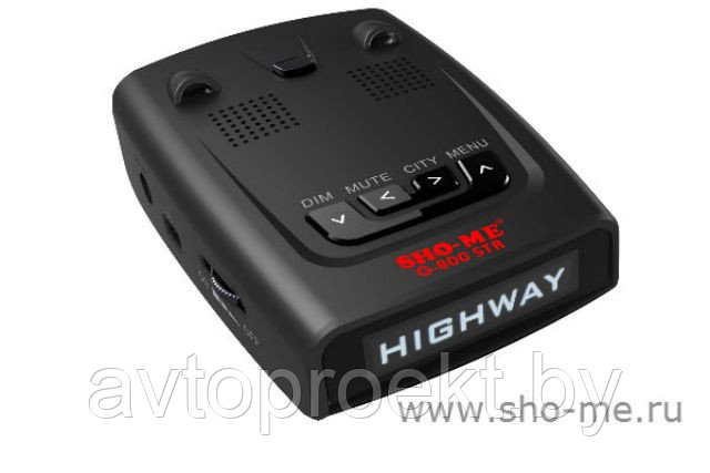 Антирадар Sho-Me G-800 STR GPS база