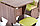 Кухонный уголок Нарцисс Ясень шимо темный 105-101, фото 4