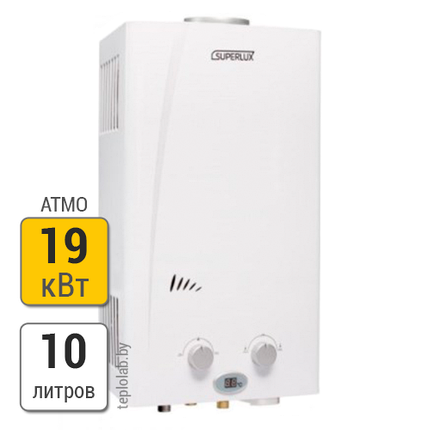 Газовая колонка-водонагреватель Ariston Superlux DGI 10L CF NG, фото 2