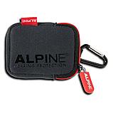 Футляр для противошумных вкладышей (берушей) Alpine Deluxe Pouch Red, фото 2