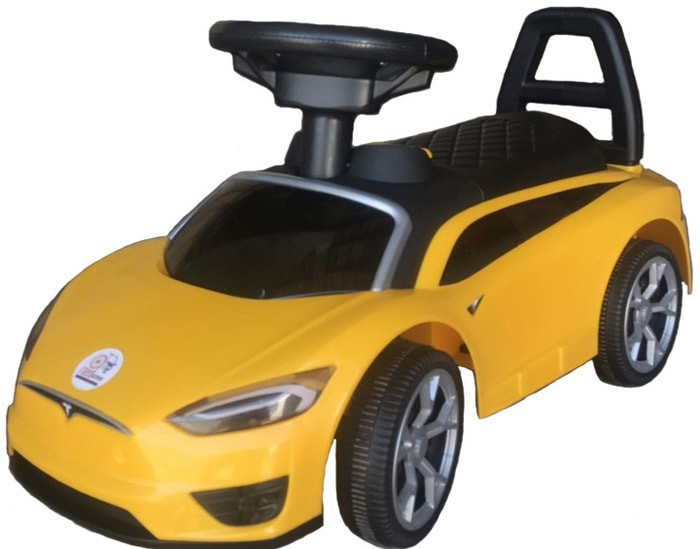 Каталка KidsCare Tesla 5199 (желтый)