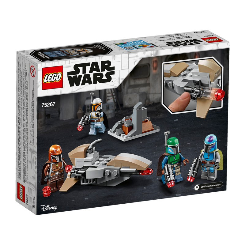 Конструктор LEGO Star Wars 75267 Боевой набор Мандалорцы - фото 1 - id-p156929193