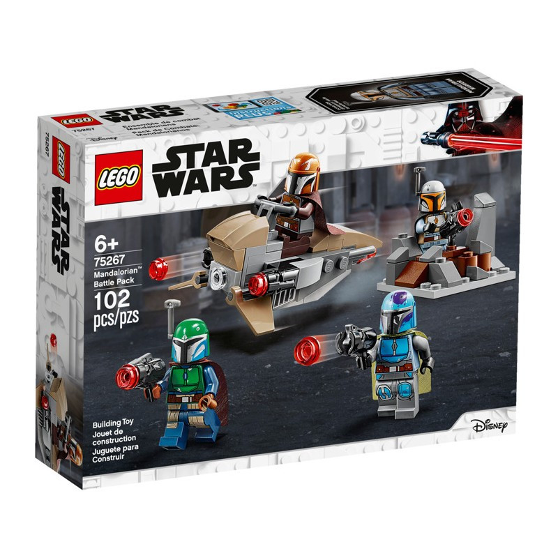 Конструктор LEGO Star Wars 75267 Боевой набор Мандалорцы - фото 2 - id-p156929193