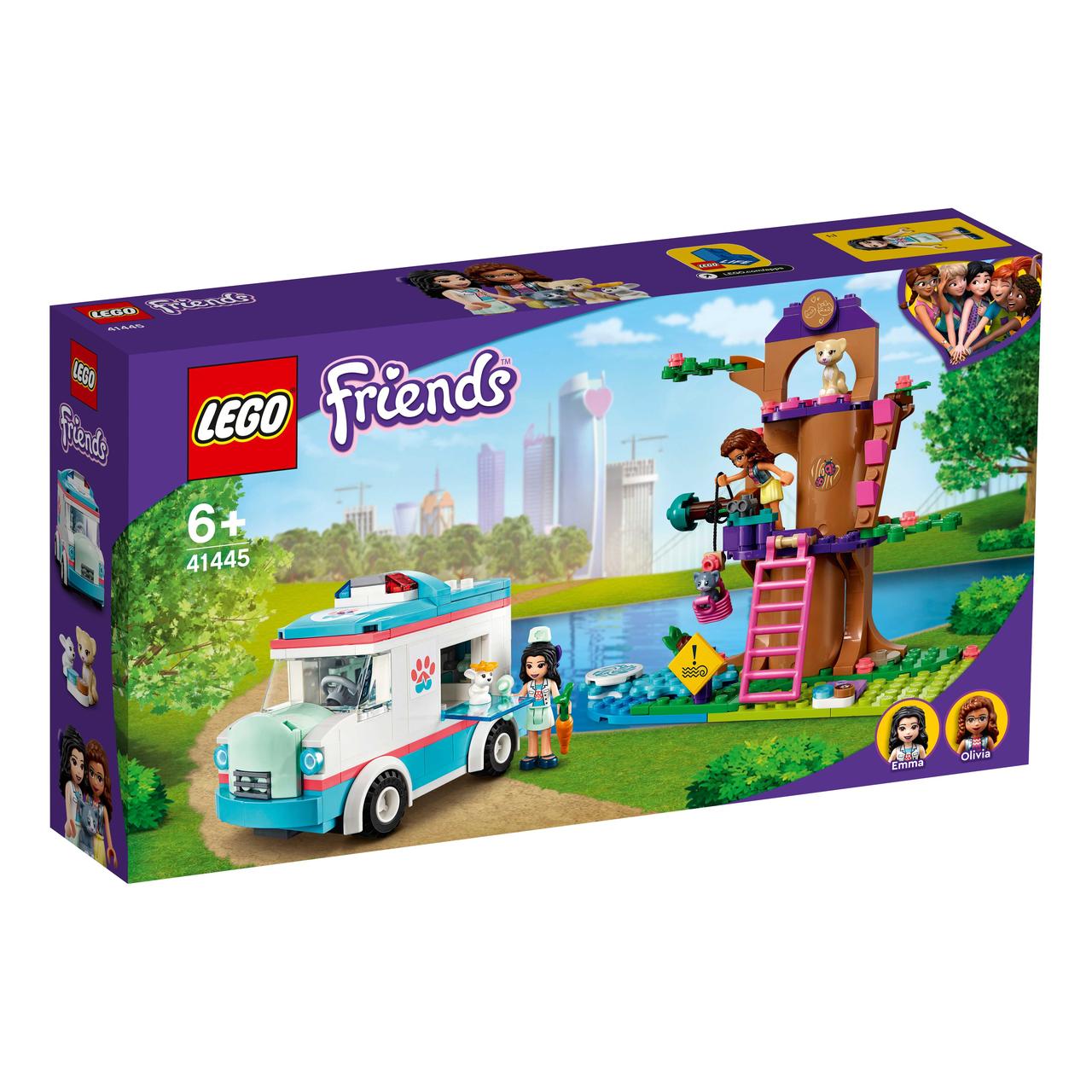 Конструктор LEGO Friends 41445 Машина скорой ветеринарной помощи - фото 1 - id-p156936191