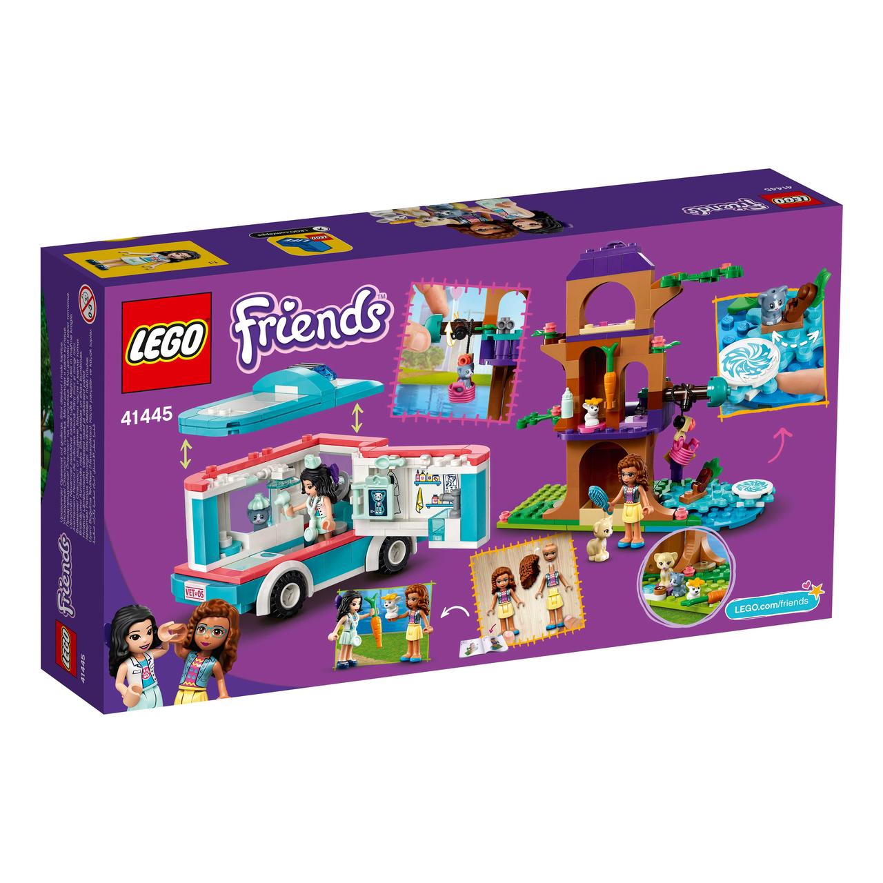 Конструктор LEGO Friends 41445 Машина скорой ветеринарной помощи - фото 2 - id-p156936191