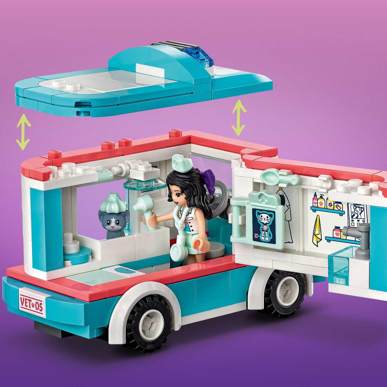 Конструктор LEGO Friends 41445 Машина скорой ветеринарной помощи - фото 8 - id-p156936191