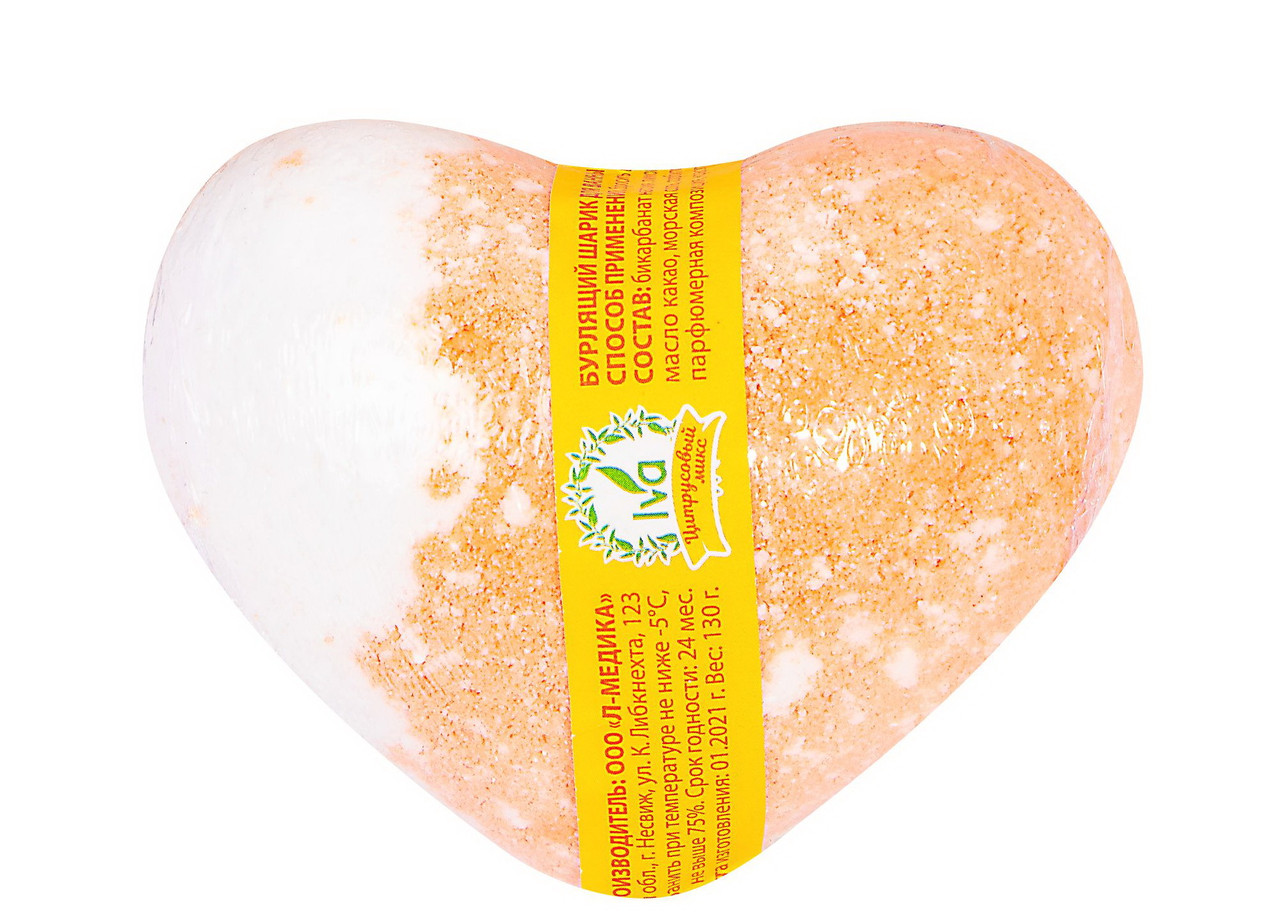 Бурлящий шар для ванн Iva "Цитрусовый микс", 130 г - фото 1 - id-p156942422