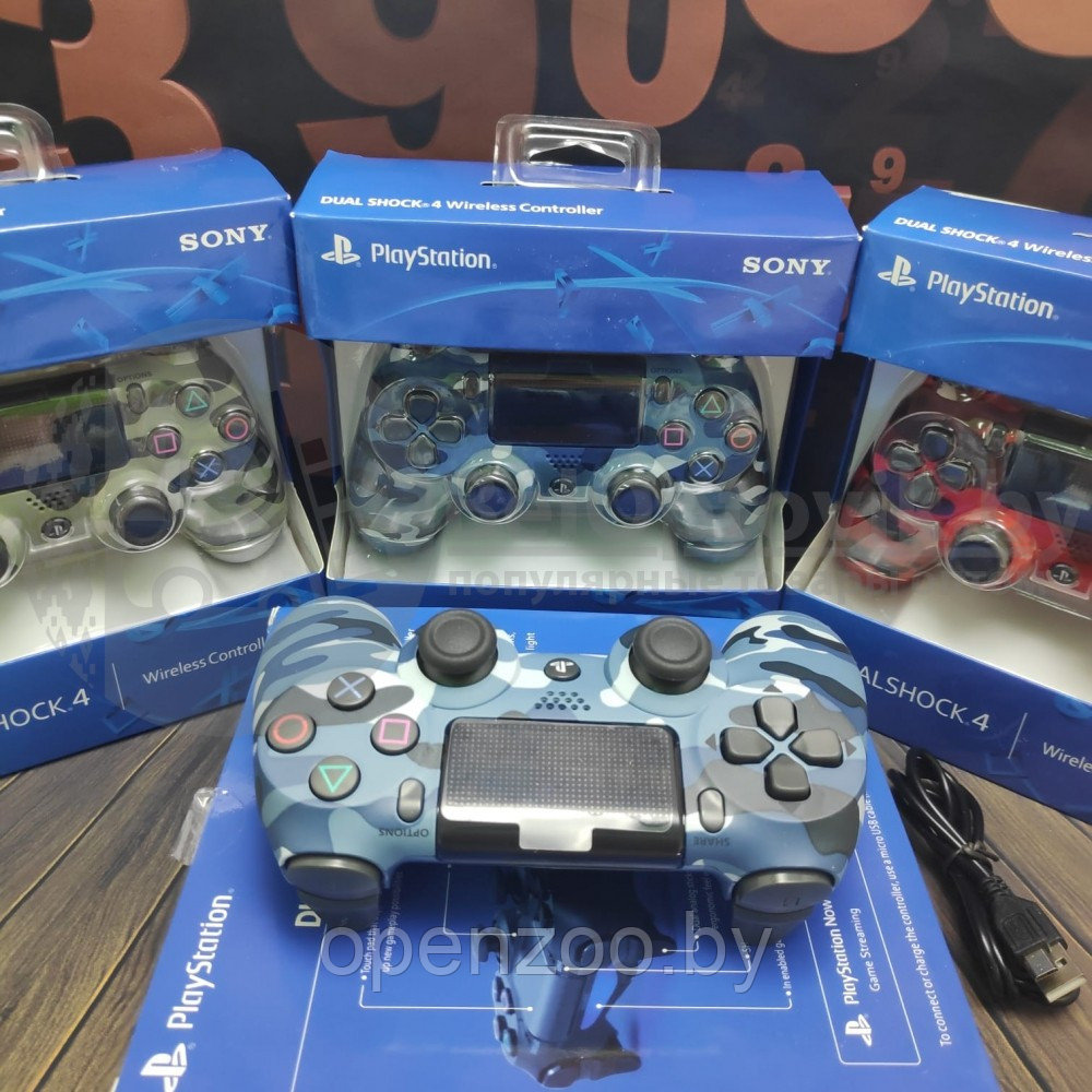 Игровой геймпад Sony DualShock 4 , беспроводной Красный - фото 3 - id-p153859941