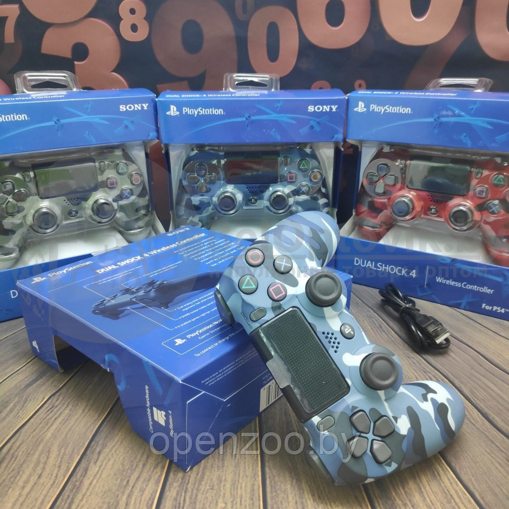 Игровой геймпад Sony DualShock 4 , беспроводной Красный - фото 8 - id-p153859941