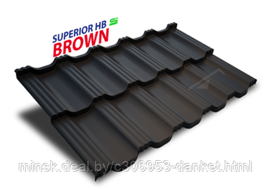 Металлочерепица Germania Simetric superior HB (U.S. Steel)
