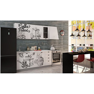 Кухня Интерьер-центр Чикаго Coffe time белый 1,8 м, фото 2