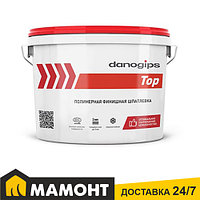 Шпатлевка готовая полимерная финишная DANOGIPS Dano Top, 16,5 кг