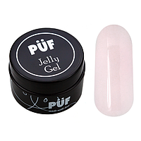 Гель-желе (Builder gel) Püf, прозрач. розовый "Pink Clear" #02, 15 мл