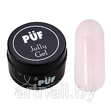 Гель-желе (Builder gel) Püf, прозрач. розовый "Pink Clear" #02, 15 мл