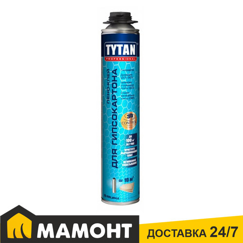 Клей-пена для гипсокартона TYTAN Professional, 840мл - фото 1 - id-p156982501