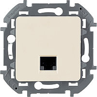 Inspiria - Розетка 1хRJ-45 UTP CAT6 (сл.кость)