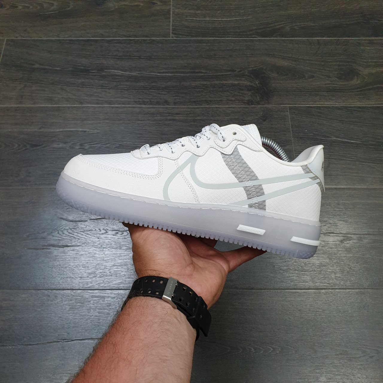 Кроссовки Nike Air Force 1 React QS White