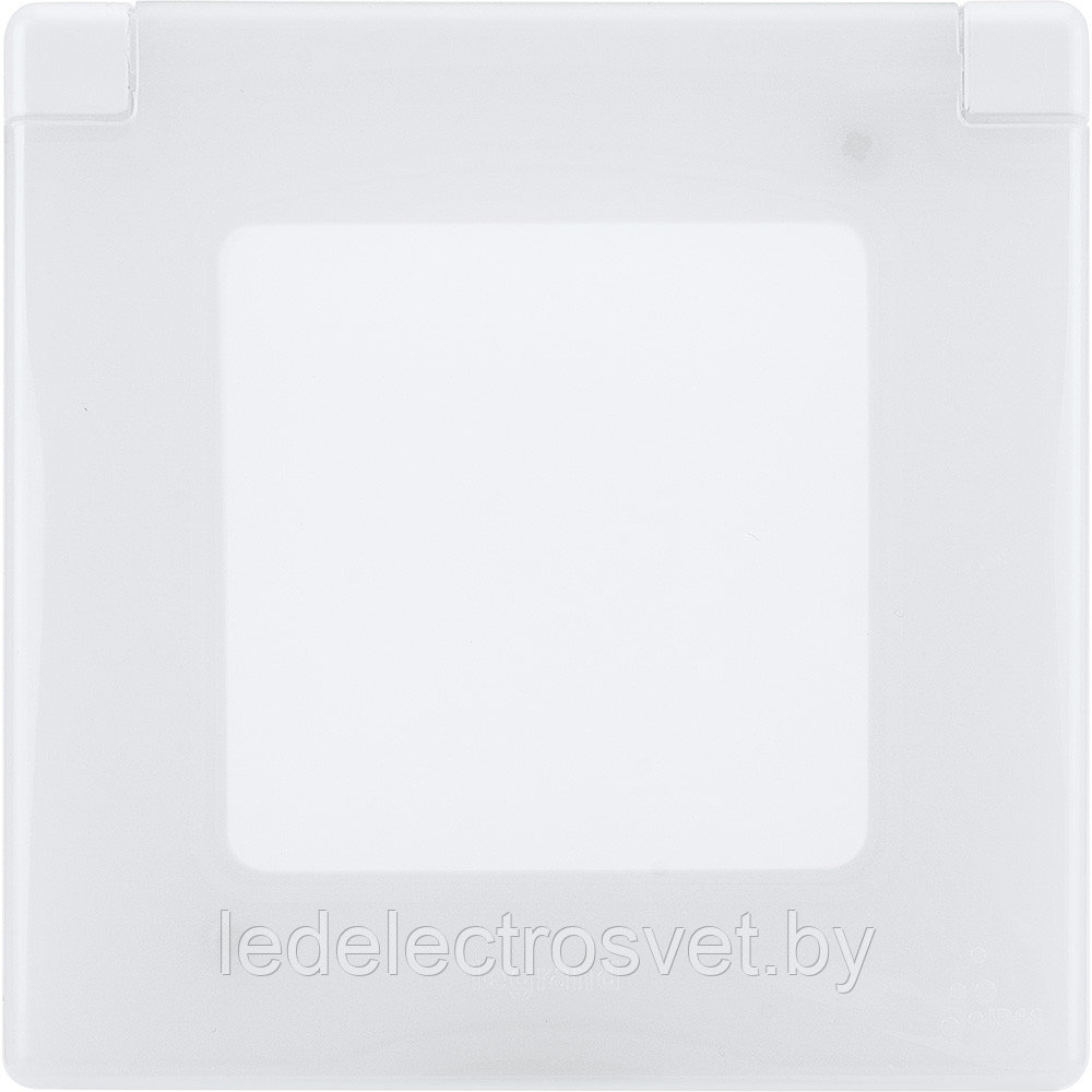 Inspiria - Рамка 1 пост IP44, не совместима с коробками накладного монтажа (белая) - фото 2 - id-p156994482