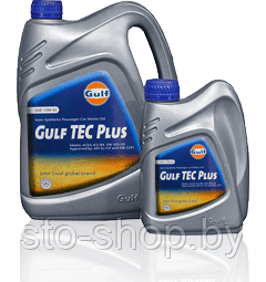 Gulf TEC PLUS 10w40 Масло полусинтетическое 5л A3/В4; API SL/CF; VW 500.00/505.00; MB 229.1 - фото 2 - id-p14523980