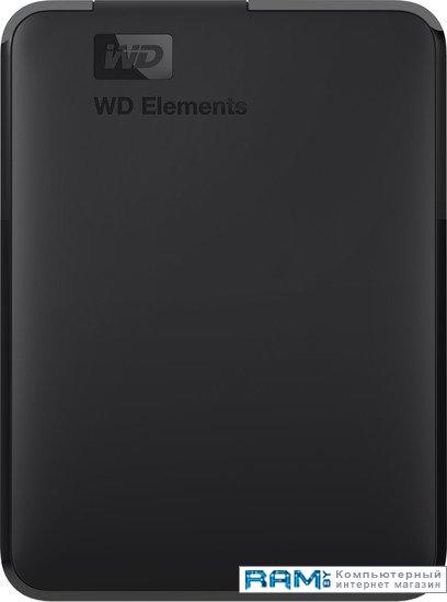 Внешний накопитель WD Elements Portable 5TB WDBU6Y0050BBK - фото 1 - id-p157003683