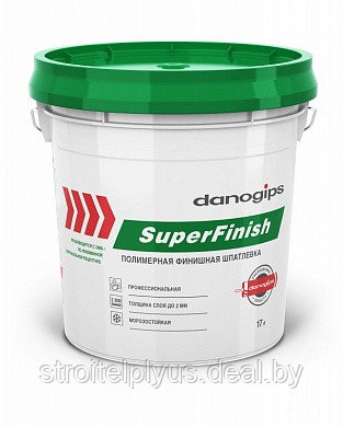 Шпатлевка финишная DANOGIPS SuperFinish 15л./24 кг - фото 1 - id-p157007935