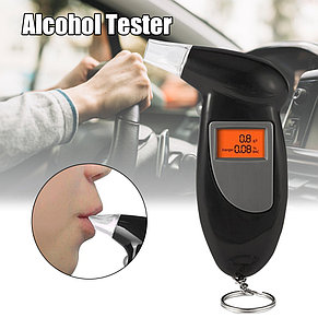 Персональный портативный цифровой алкотестер с подсветкой Digital Breath Alcohol Tester, фото 2