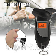 Персональный портативный цифровой алкотестер с подсветкой Digital Breath Alcohol Tester