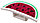Точилка Lorex Flexi из резины 2 отверстия, Watermelon, белая, фото 4