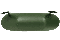 Лодка надувная Фрегат М2 (лт, зеленая), фото 3