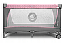 Манеж- кровать Lionelo Flower Flamingo Pink, фото 2