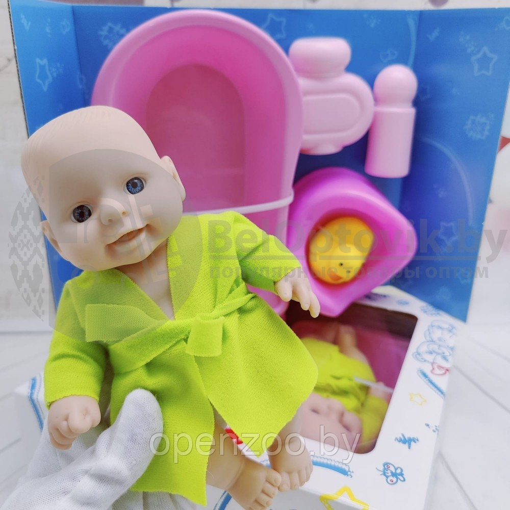 Кукла - малыш Пупс Fancy Dolls с 5-ю аксессуарами для купания PU13 - фото 4 - id-p157046473