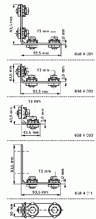 Уголок Walraven BIS RapidRail 90гр. WM0-30, длинный/длинный (90 х 90 мм), фото 2