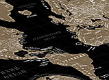 Скретч-карта мира (черная), фото 3