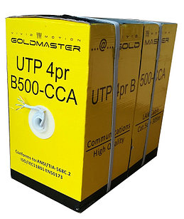 Кабель GoldMaster UTP 4pr B500-CCA ( 1 бухта )