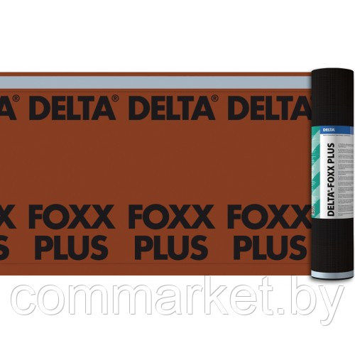 Гидроизоляционная диффузионная мембрана DELTA-FOXX, PLUS. - фото 1 - id-p157099516